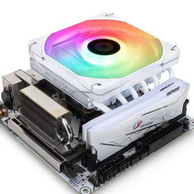 5. Thermalright AXP120 X67 ARGB Low Profile CPU-Kühler - 120mm, weiß