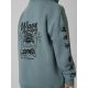 7. Bluza dresowa loose z kapturem chłopięca 4F 4FJRSS26TSWSM3052-46S