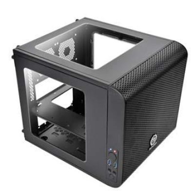 21. Obudowa Thermaltake Core V1 CA-1B8-00S1WN-00 (Mini ITX; kolor czarny)