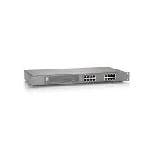 LevelOne FEP-1612 przełącznik sieciowy Nie zarządzany Fast Ethernet (10/100) Obsługa PoE Szary