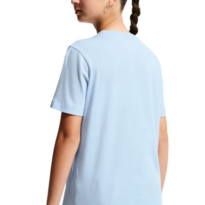 7. Koszulka dla dzieci Nike Sportswear błękitna FZ5177 407