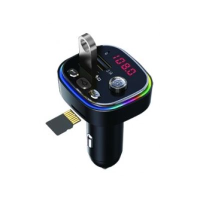 2. VAKOSS TRAMISTER SAMOCHODOWY RGB/ FM/ BLUETOOTH/ USB / 3.1A TC-B439