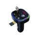 2. VAKOSS TRAMISTER SAMOCHODOWY RGB/ FM/ BLUETOOTH/ USB / 3.1A TC-B439