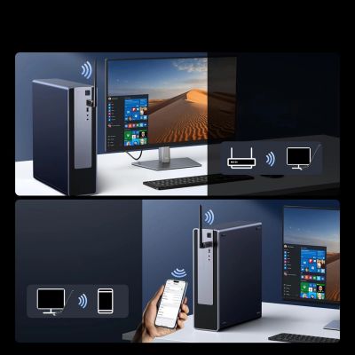 4. Adapter Ugreen CM878 bezprzewodowy WiFi 6 z Bluetooth 5.4 - czarny