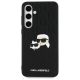 3. Karl Lagerfeld KLHCS24FEPGKLKCPK Sam S24  FE S721 czarny/black hardcase Monogram Karl&Chaoupette Head Pin