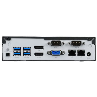 3. Shuttle DL40N komputer typu barebone Wielkość PC 1.35L Czarny N150