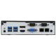 3. Shuttle DL40N komputer typu barebone Wielkość PC 1.35L Czarny N150
