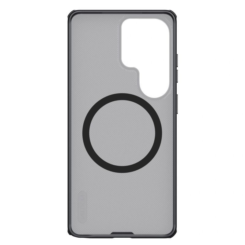 3. Etui Nillkin Super Frosted Shield Pro Magnetic kompatybilne z MagSafe na Samsung Galaxy S26 Ultra - półprzezroczysto-czarne