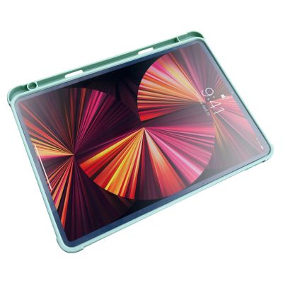 8. Stand Tablet Case etui Smart Cover pokrowiec na iPad Pro 12.9'' 2021 / 2020 z funkcja podstawki zielony