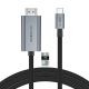 Kabel Tech-Protect UltraBoost USB-C to HDMI 2.1 200 cm 8K 60HZ - szary