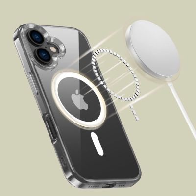 5. Etui Tech-Protect FlexAir Hybrid MagSafe na iPhone 16 - przezroczyste