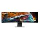 Samsung G95SC monitor komputerowy 124,5 cm (49") 5120 x 1440 px Dual QHD OLED Srebrny
