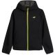 2. Kurtka dla chłopca 4F softshell M598 głęboka czerń 4FJWAW26TSOFM598 20S