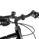 3. Dzwonek rowerowy Wozinsky WDR-B1 na rower i hulajnogę mechaniczny aluminiowy - czarny