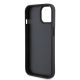 7. Etui Karl Lagerfeld Leather Monogram Hot Stamp Metal Logo na iPhone 15 / 14 / 13 6.1" - czarne
