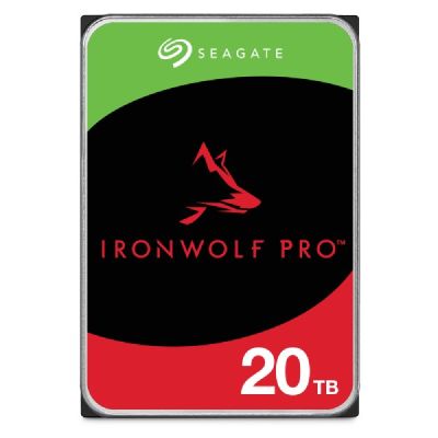 17. Dysk HDD Seagate IronWolf Pro (20 TB; 256MB; 3.5"; SATA)