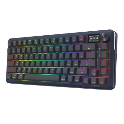7. REDRAGON K708-RGB-PRO FLEKACT klawiatura USB + RF Wireless + Bluetooth Czarny