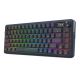 7. REDRAGON K708-RGB-PRO FLEKACT klawiatura USB + RF Wireless + Bluetooth Czarny
