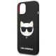 6. Etui Karl Lagerfeld Silicone Choupette Head MagSafe na iPhone 14 Plus - czarne