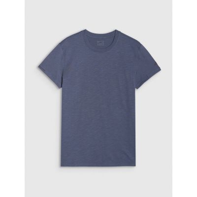 7. T-shirt regular gładki męski 4F 4FRSS25TTSHM3041-32S
