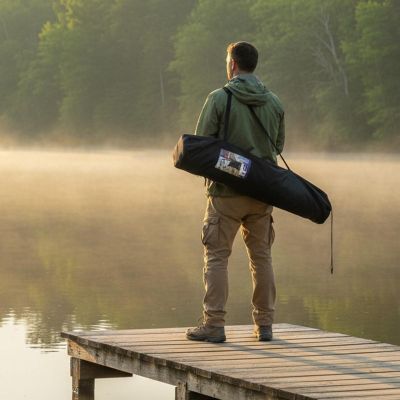 6. KRZESŁO TURYSTYCZNE SKŁADANE DELUXE REDCLIFFS