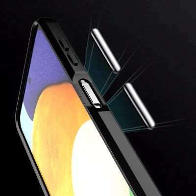 11. Carbon Case elastyczne etui pokrowiec Samsung Galaxy A22 4G czarny