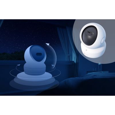 25. EZVIZ H6c G1 4K Kulisty Kamera bezpieczeństwa IP Wewnętrzna 3840 x 2160 px Sufit/ściana/biurko