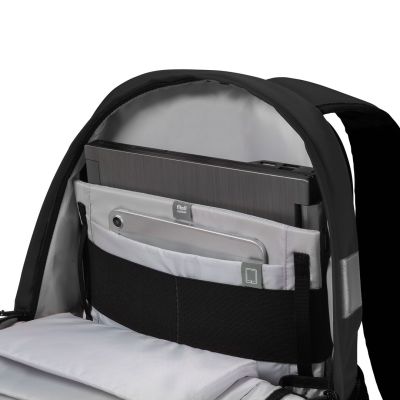 6. DICOTA Hi-Vis V2 plecak Czarny Poli(tereftalan etylenu) (PET), Termoplastyczne elastomery poliuretanowe (TPU)