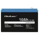 5. Qoltec 53713 Akumulator LiFePO4 Litowo-Żelazowo-Fosforanowy | 12.8V | 10Ah | 128Wh | BMS