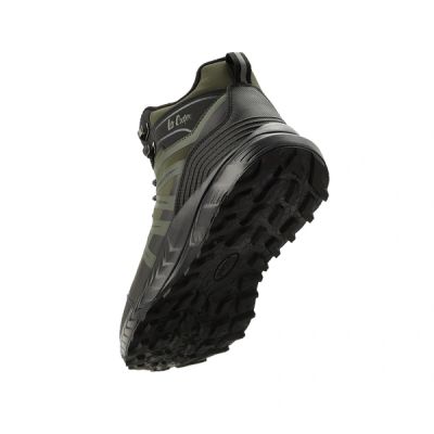 6. Lee Cooper buty męskie zimowe trekkingowe ocieplane wodoodporne zielone