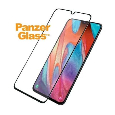 2. Szkło hartowane PanzerGlass E2E Regular na Samsung Galaxy A41 - z czarną ramką