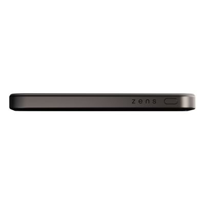 2. ZENS Slim Qi2 Aluminium Powerbank - magnetyczny powerbank 5000 mAh kompatybilny z MagSafe i Qi2 (black)