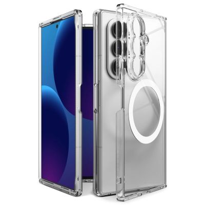 3. Etui Ringke Fusion Magnetic Magsafe na Samsung Galaxy Z Fold 8 Ultra - przezroczyste