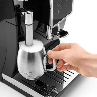 32. Ekspres ciśnieniowy automatyczny DeLonghi Dinamica ECAM 350.15.B (1450W; kolor czarny)