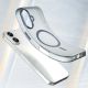 3. Etui Magnetic Abrasive na iPhone 17 kompatybilne z MagSafe - matowe niebieskie