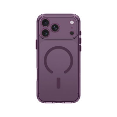 3. Etui AMAZINGTHING Minimal Mag Lens Case na iPhone 18 Pro z osłoną aparatu i mocowaniem na smycz kompatybilne z MagSafe - fioletowe