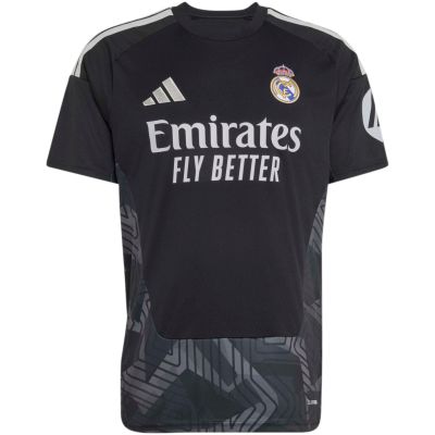 2. Koszulka męska adidas Real Madrid 26/27 Home Goalkeeper Jersey czarna KC3988
