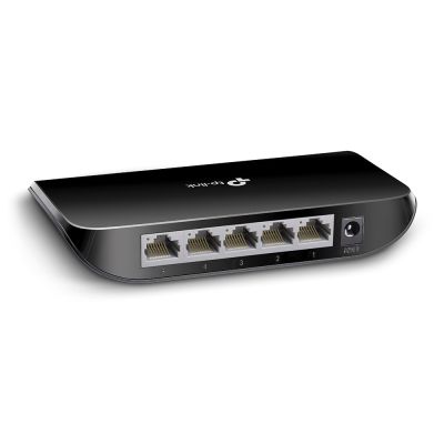 9. Switch TP-LINK TL-SG1005D (5x 10/100/1000Mbps)