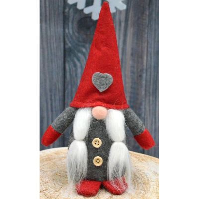 11. SKRZAT DEKORACYJNY Z SERDUSZKIEM 20CM GIRL