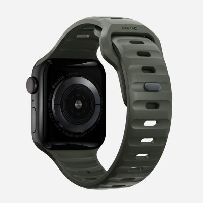 2. NOMAD Sport Band - pasek do Apple Watch 46mm/49mm z FKM (ash green)