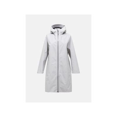 Płaszcz przeciwdeszczowy damski Peak Performance Treeline Shell Parka - summit smoke rozmiar: s
