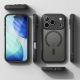 5. Etui Ringke Fusion Bold Magnetic MagSafe na iPhone 17 Pro - czarny mat