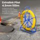 12. Extralink Pilot do przeciągania kabli Pilot 4.5mm 100m włókno szklane FRP, śr. 4,5mm, dł. 100m, żółty