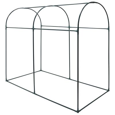 23. SZKLARNIA TUNEL OGRODOWY DWA WEJŚCIA DO POMIDORÓW I OGÓRKÓW 200x100x180CM ZIELONY