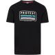 T-Shirt męski PROTEST PRTBarn czarny   M