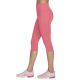 3. Skechers Go Walk High Waisted Capri Short W2CP2-RDBL Czerwone XS