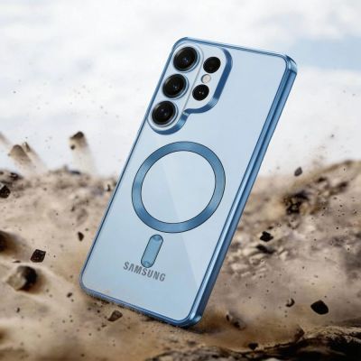 5. Etui Tech-Protect MagFlex na Samsung Galaxy S26 Ultra - przezroczysto-niebieskie