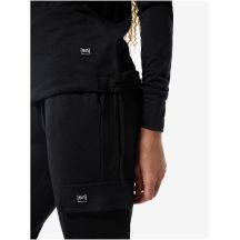Longsleeve damski SUPER.NATURAL W FUNNEL HOODIE czarny