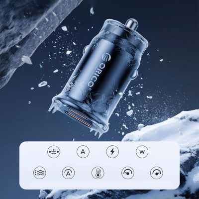 8. Ładowarka samochodowa ORICO PowerMini 30W 1A1C Fast Car Charger