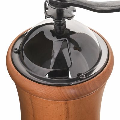 3. Młynek do kawy HARIO Coffee Mill Dome MCD-2 (ręczny, żarnowy; kolor ciemnobrązowy)